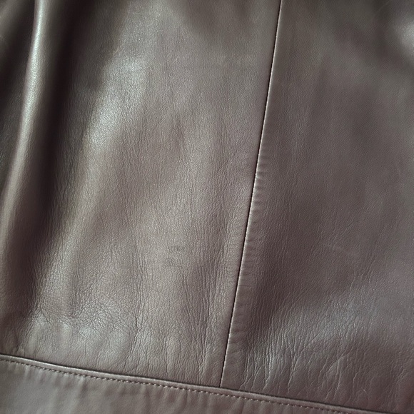 Ralph Lauren Men's Dark Brown Leather Jacket - Picture 6 of 8